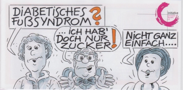 Diabetisches Fußsyndrom Broschüre - Deutsch